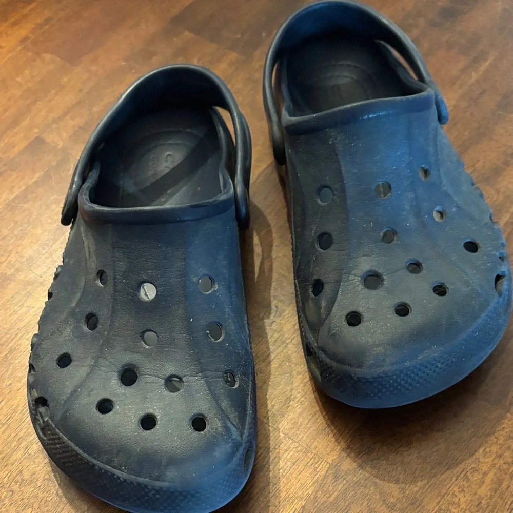 CROCS Kids Navy Water Shoes